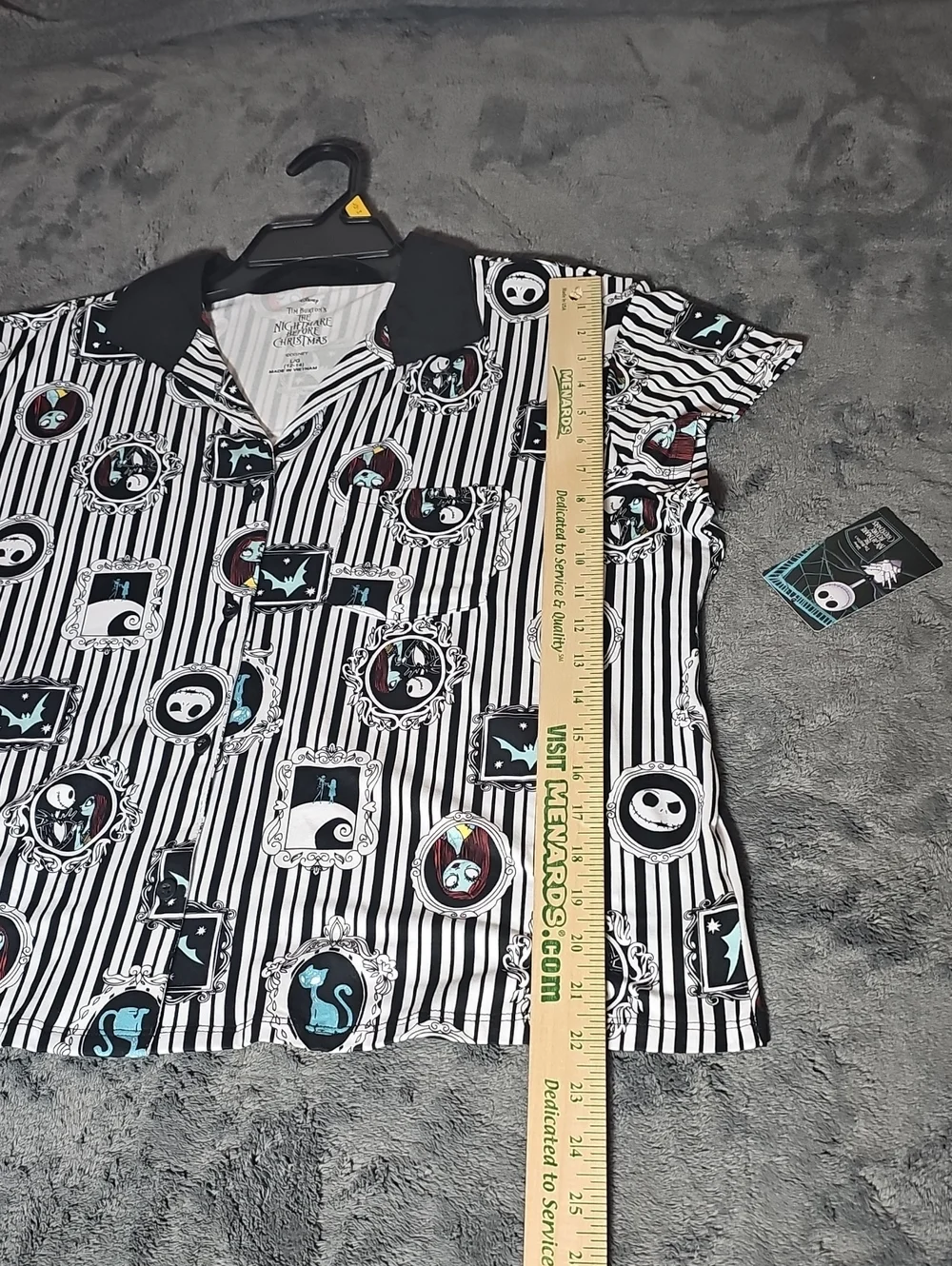 Disney pinstripe nightmare